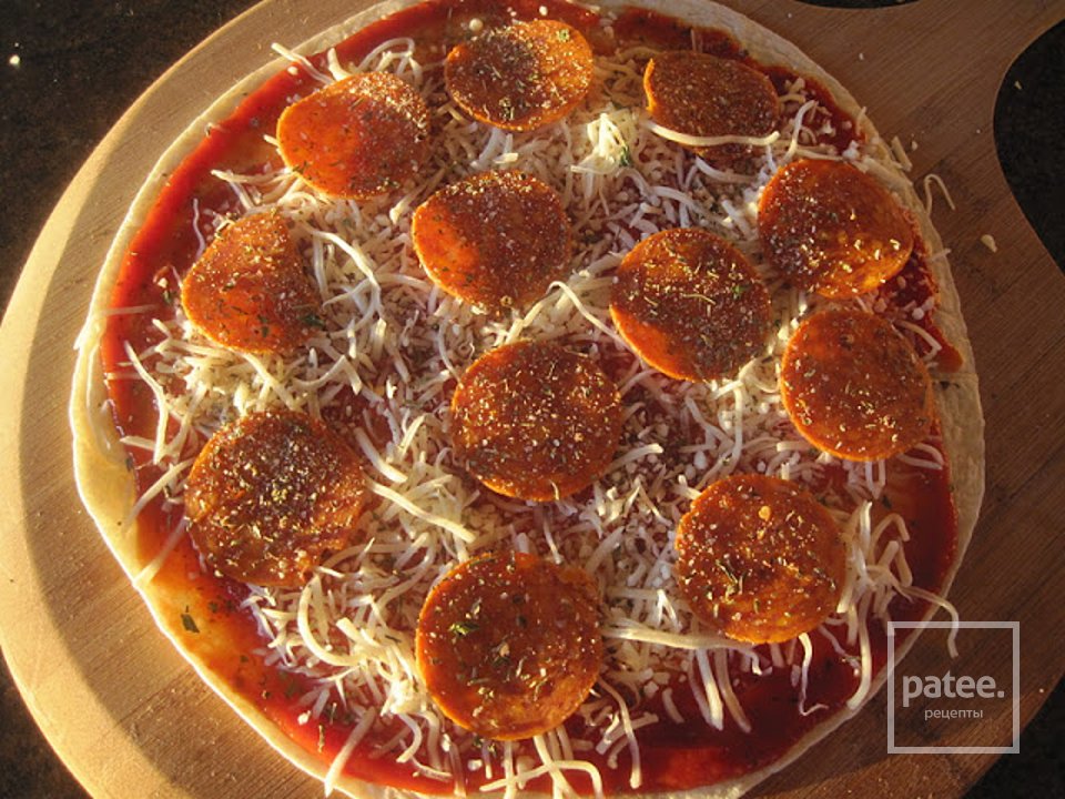 Хрустящая пицца - Шаг 4