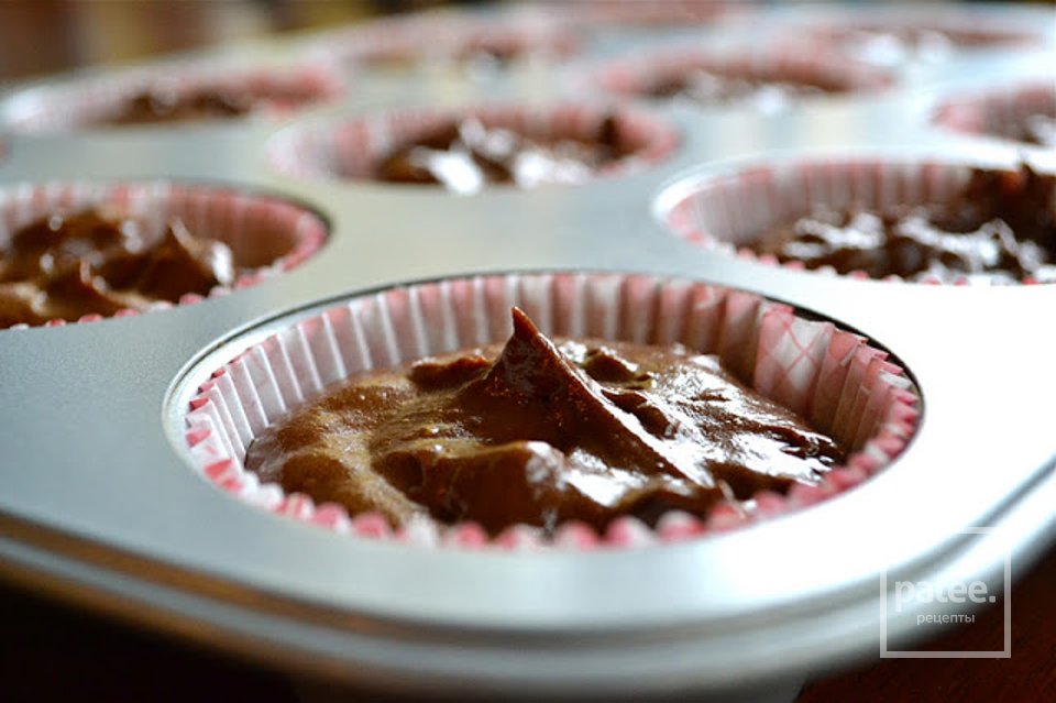 Шоколадные кексы с ганашем - Шаг 6