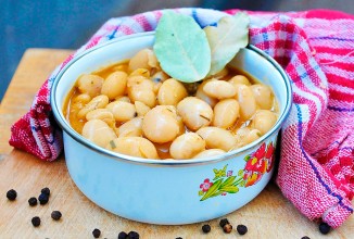 Суп из фасоли лима