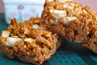 Овсяной хлеб с яблоками