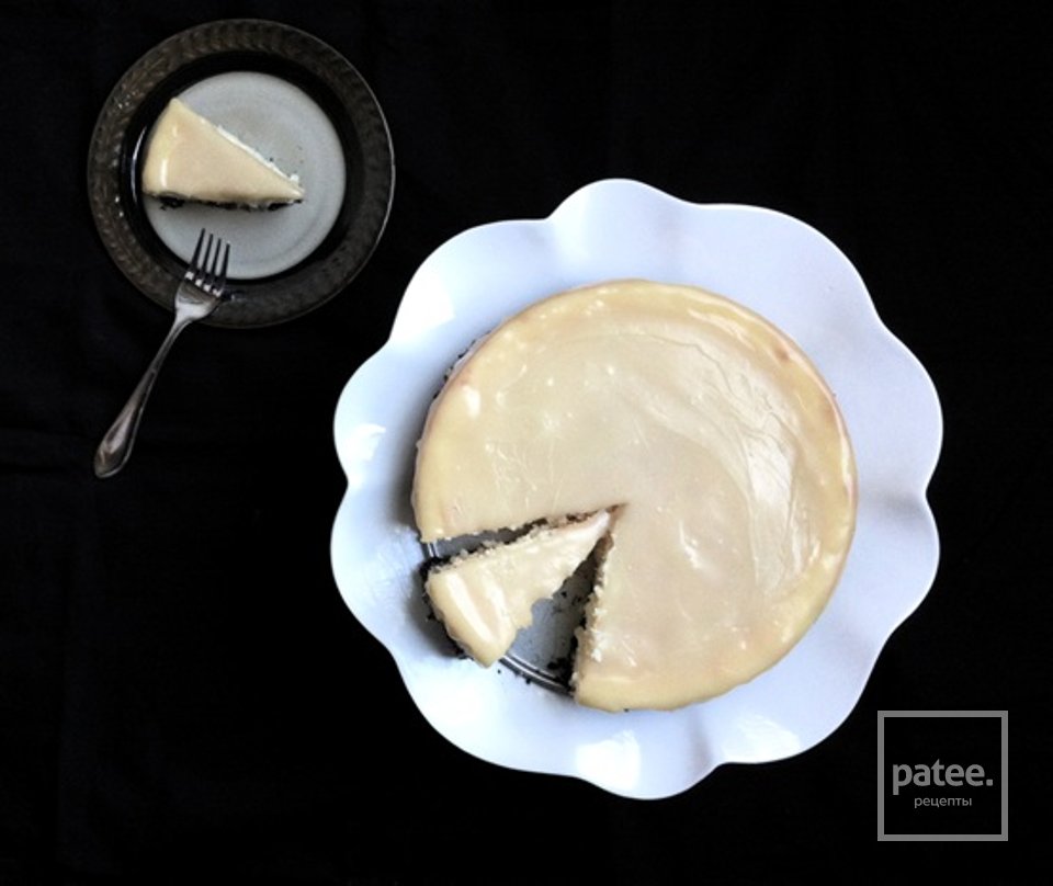 Чизкейк с белым шоколадом - Шаг 17