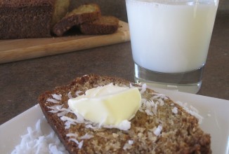 Бананово-кокосовый хлеб