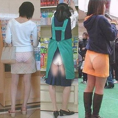 Прозрачная мода в Японии!