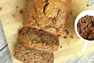 Банановый хлеб с пеканом