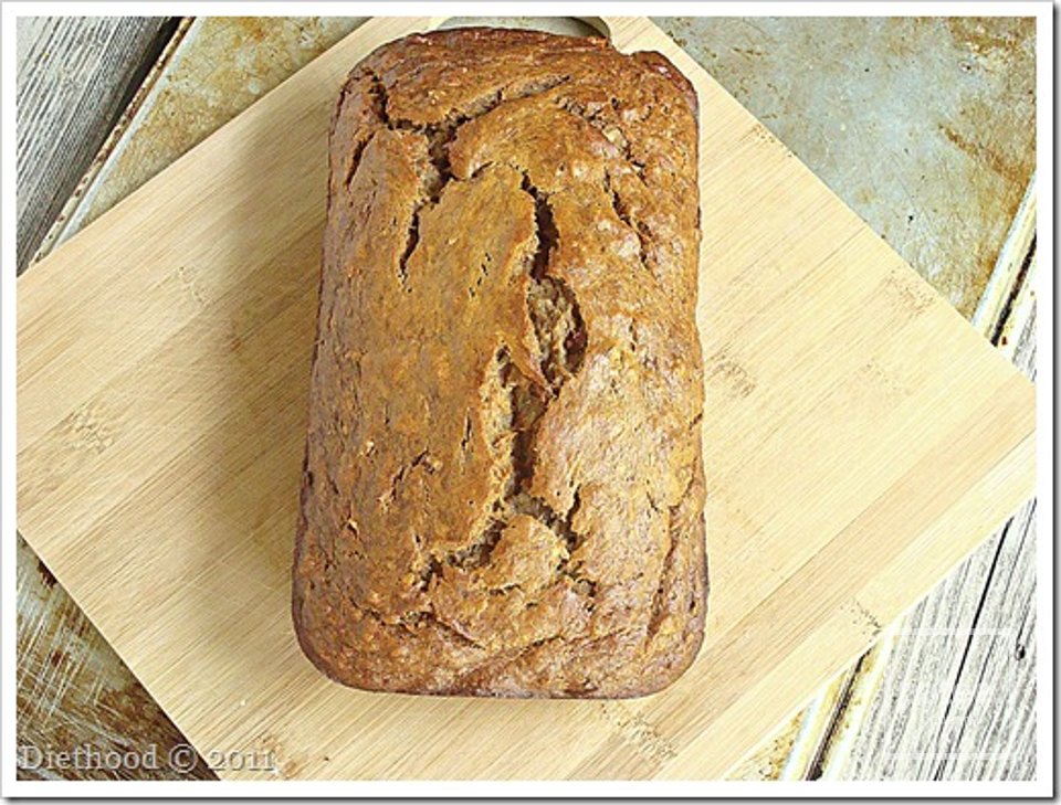 Банановый хлеб с пеканом - Шаг 8