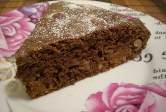 Постный шоколадный манник