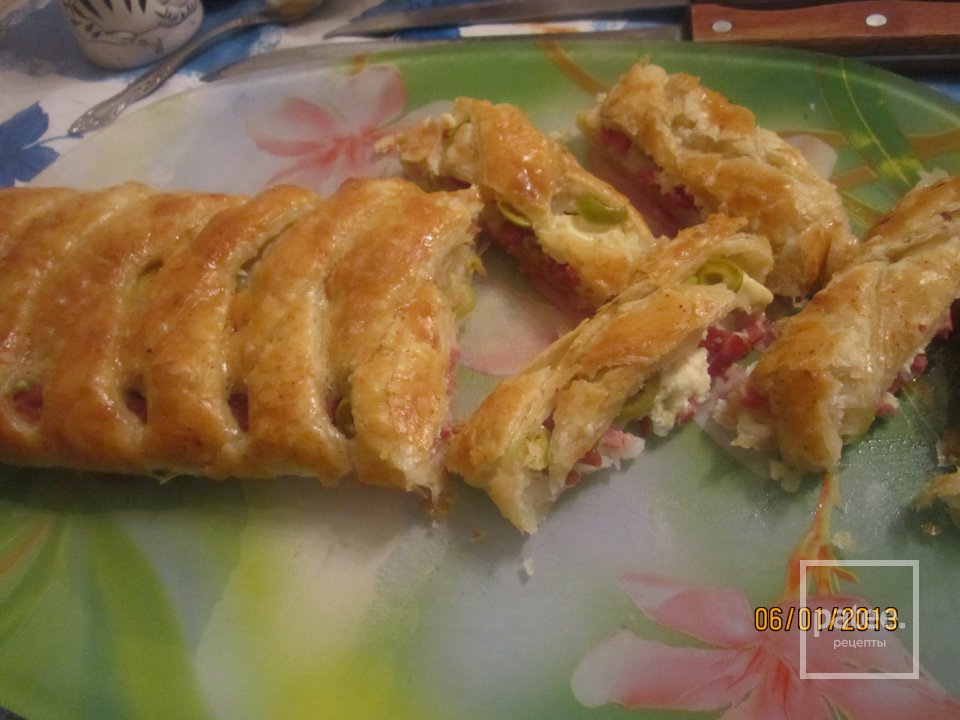 Пицца закрытая - Шаг 5