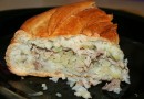 Пирог с курицей и рисом