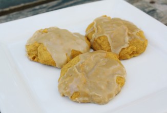 Тыквенное печенье с сахарной глазурью