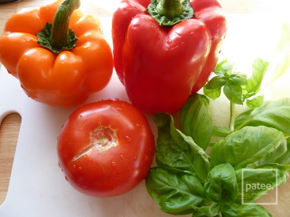 Фриттата с перцем и помидорами - Шаг 2