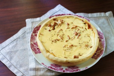 Рецепт Пирог с лисичками