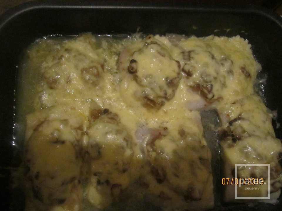 Рыбка в шубке. - Шаг 6