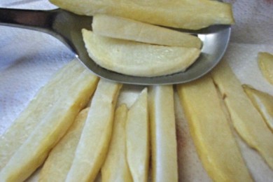 Жаренный картофель - приготовление