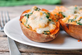 Фаршированный сладкий картофель