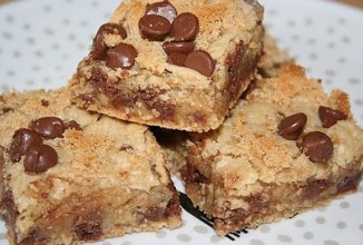 Шоколадно-овсяный брауни