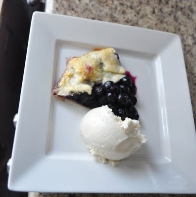 Черничная шарлотка - Шаг 6