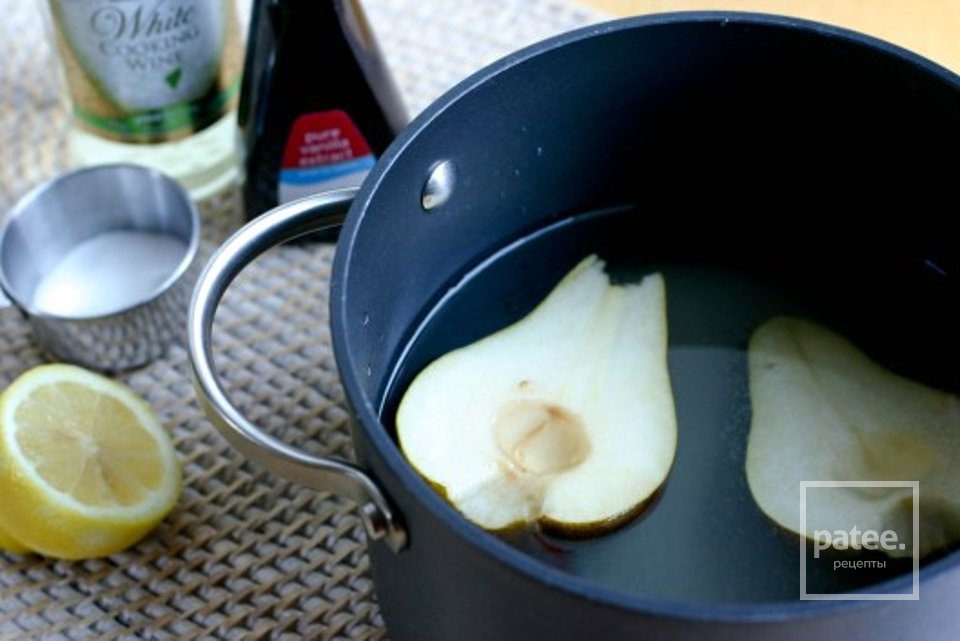 Груши с сыром и беконом - Шаг 2