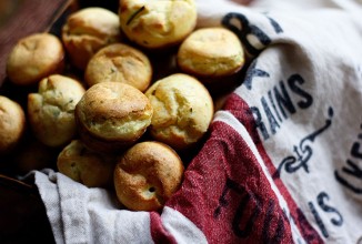 Булочки с козьим сыром и розмарином