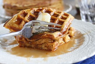 Тыквенные вафли