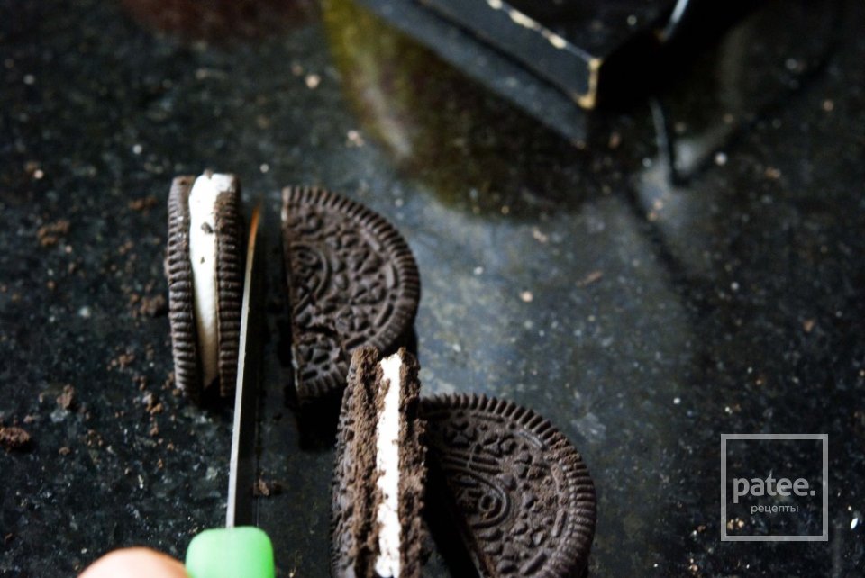 Шоколадные кексы с кремом - Шаг 17
