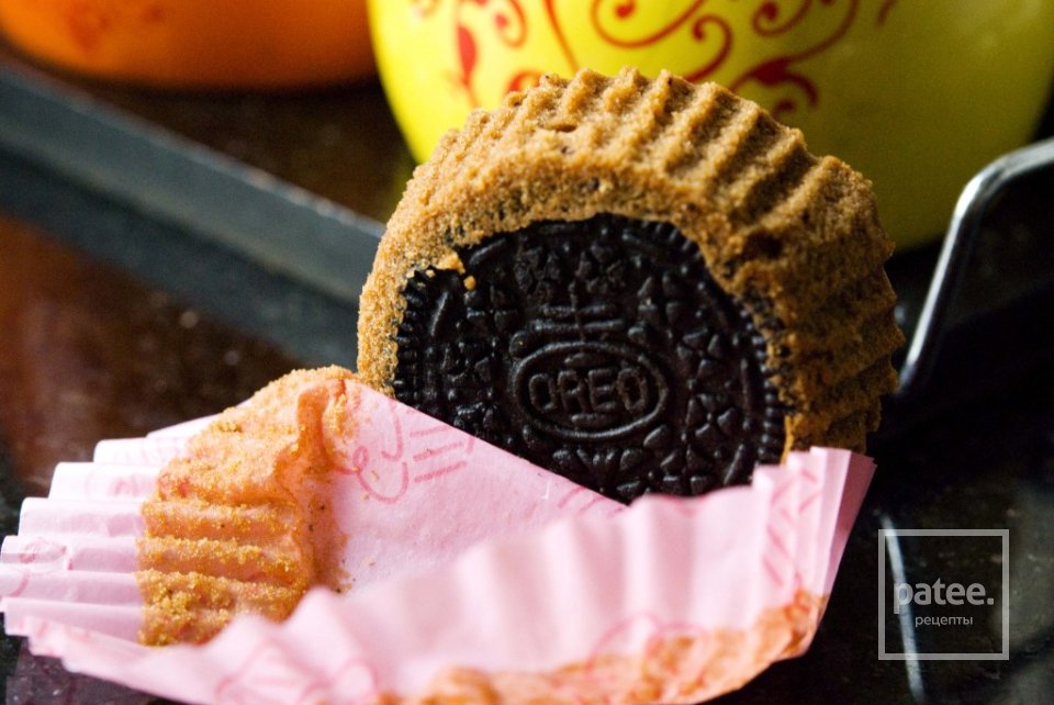 Шоколадные кексы с кремом - Шаг 18