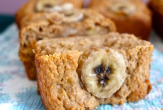 Бананово-арахисовый хлеб