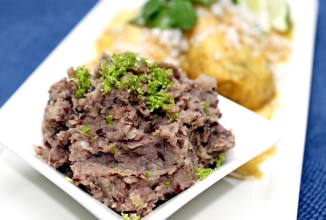 Фасолевое пюре по-карибски