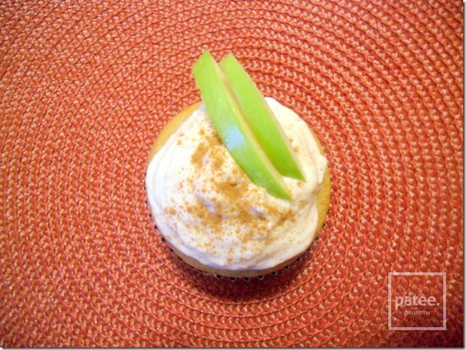 Кексы с яблочным кремом - Шаг 11