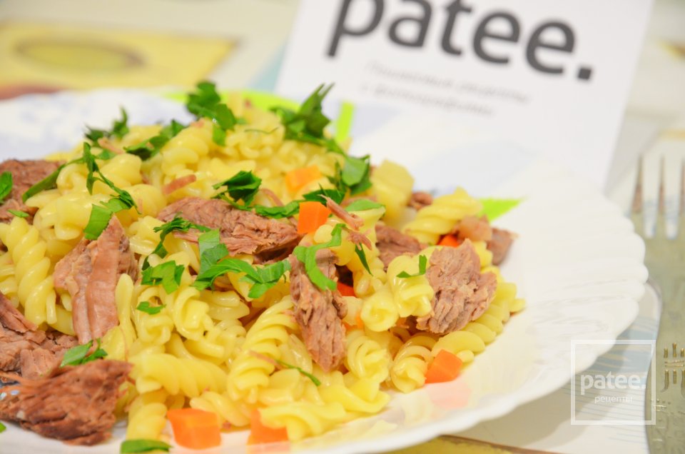 Говядина с макаронами - Шаг 8