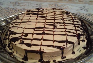 Торт со сгущенкой