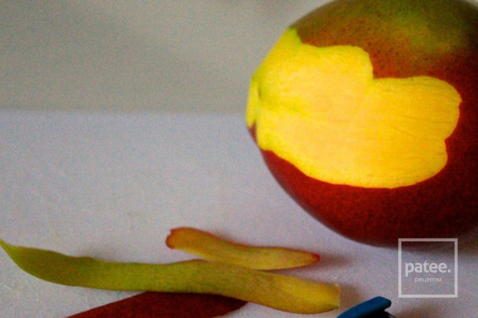 Жареные креветки с салатом - Шаг 1