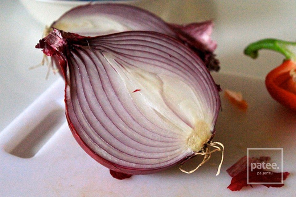 Жареные креветки с салатом - Шаг 4