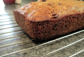 Банановый хлеб с шоколадом