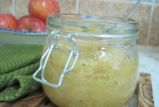 Яблочный джем с медом и розмарином