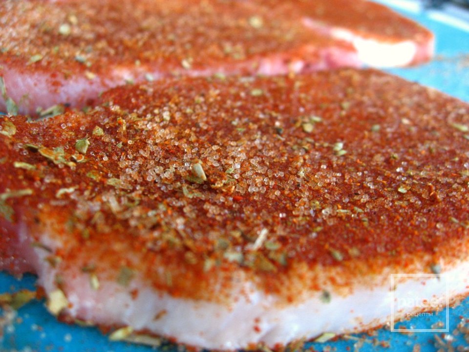 Жареные свиные отбивные с чили - Шаг 6