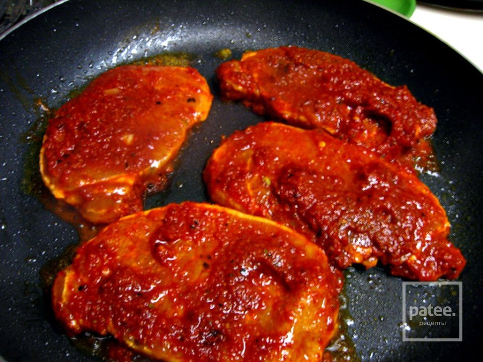 Жареные свиные отбивные с чили - Шаг 9