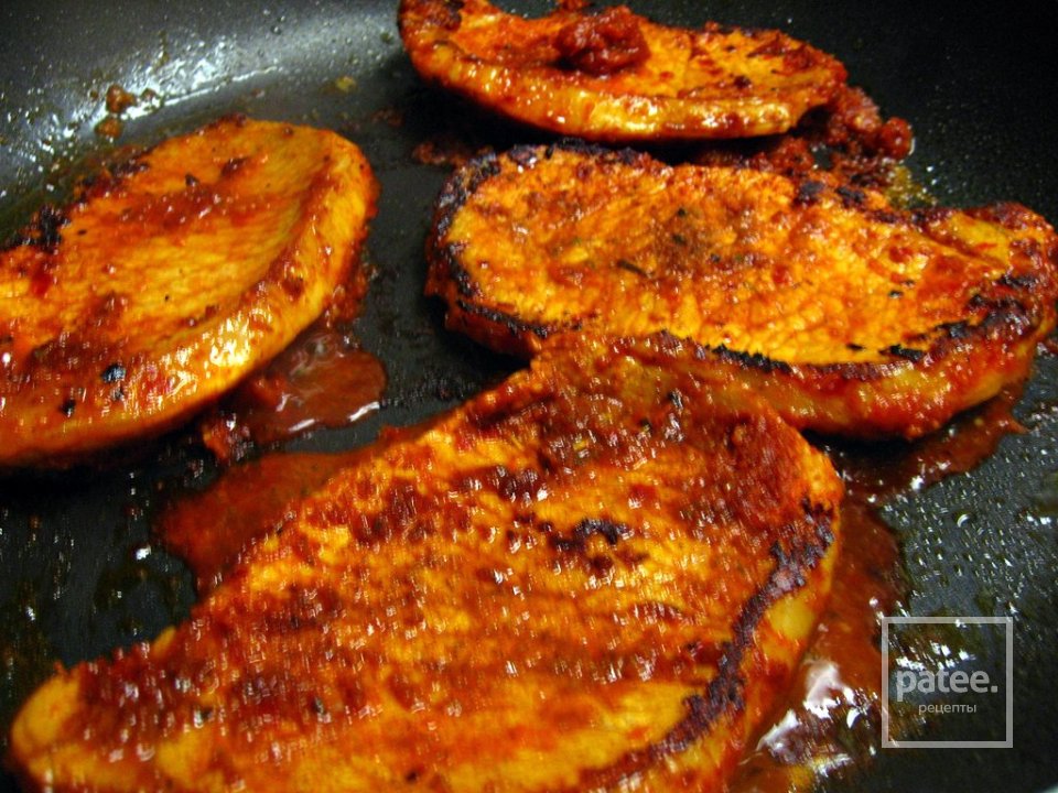 Жареные свиные отбивные с чили - Шаг 10