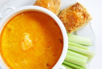 Куриный суп Буффало с кукурузой