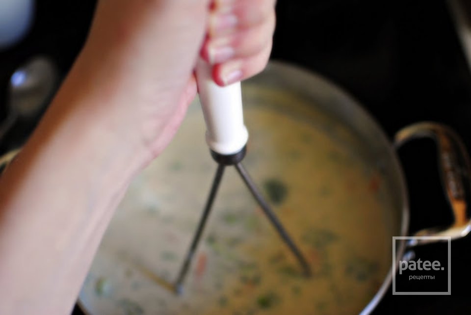 Суп с брокколи и сыром - Шаг 13