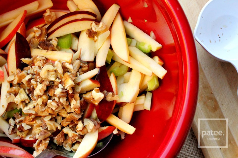 Яблочный салат - Шаг 7