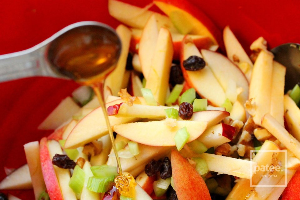 Яблочный салат - Шаг 9