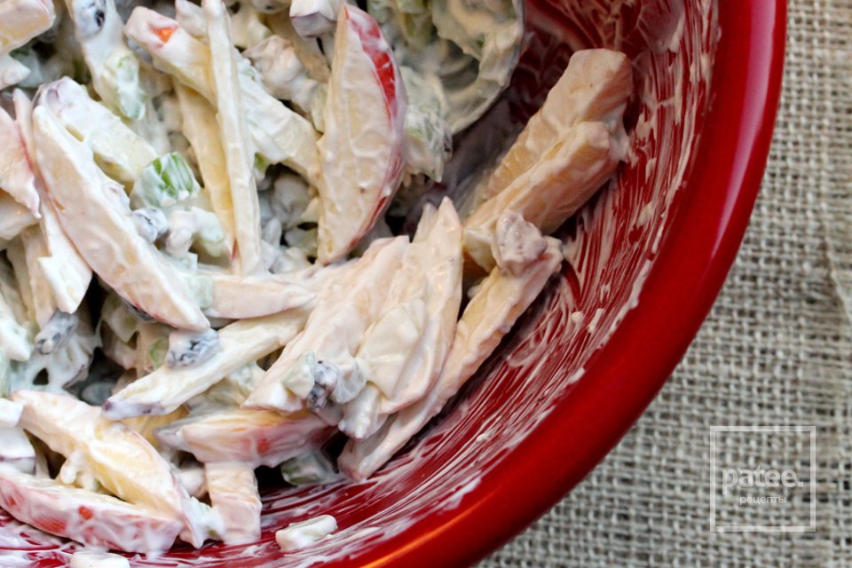 Яблочный салат - Шаг 11