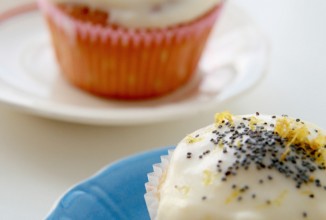 Лимонные кексы с маком