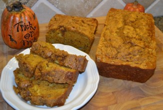 Тыквенный хлеб с яблоками