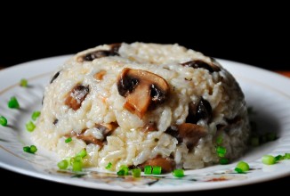 Рисовый плов с грибами