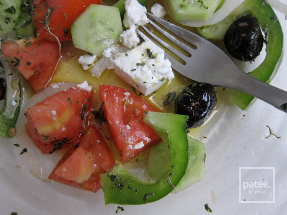 Греческий салат - Шаг 4