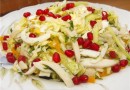 Салат из пекинской капусты с кальмарами