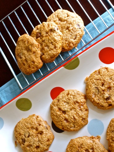 Рецепт Печенье с орехами и карамелью