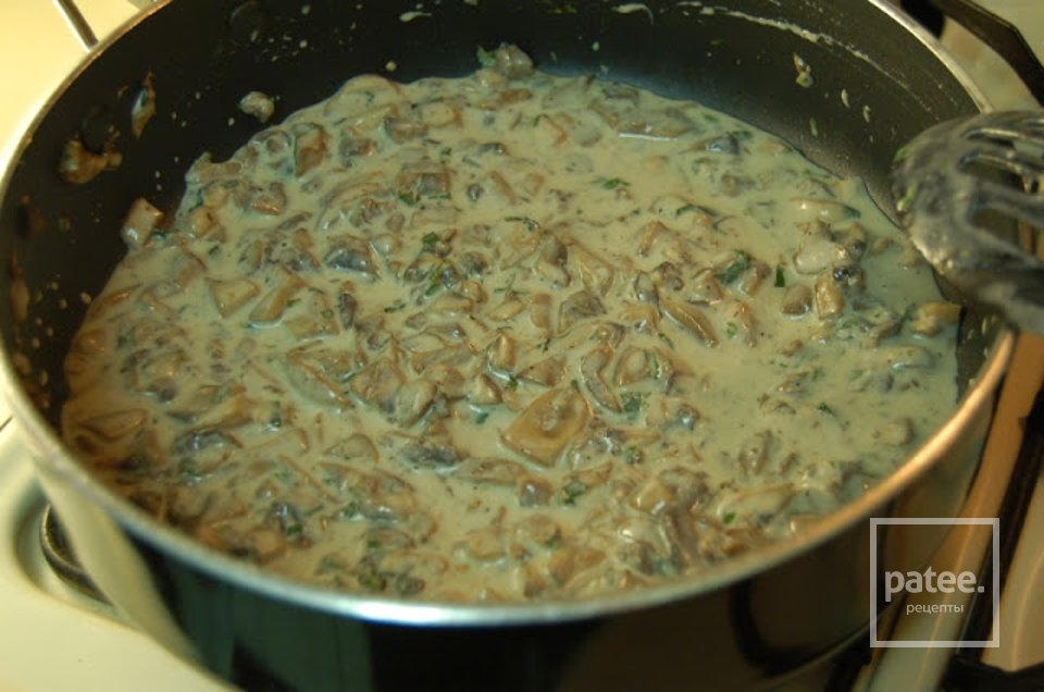 Грибной соус для пасты - Шаг 7