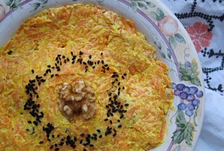 Морковный салат с йогуртом